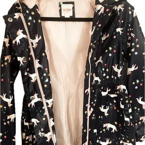 Cat & Jack Unicorn Patterned Raincoat